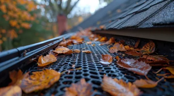 gutter screens installations